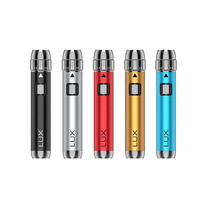 Yocan LUX 510 Threaded Vape Pen Battery - POP Display of 20