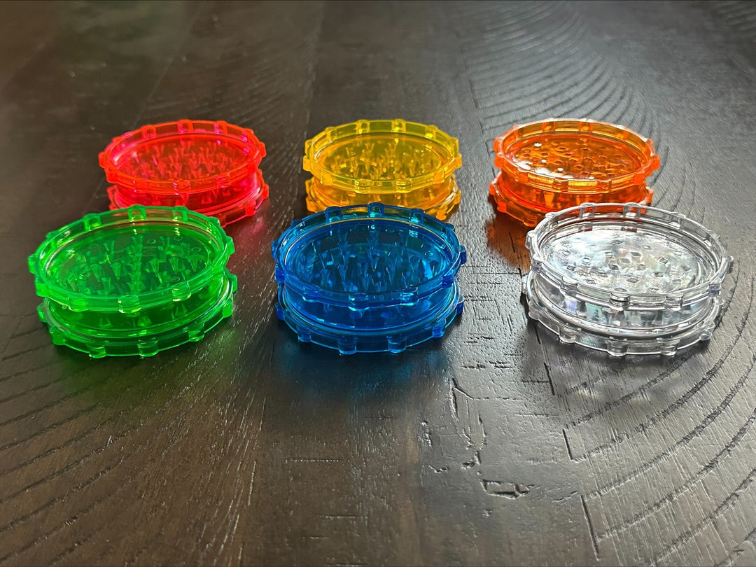 Acrylic 2 Piece Herb Grinder