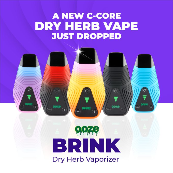 Ooze Brink Dry Herb Vaporizer