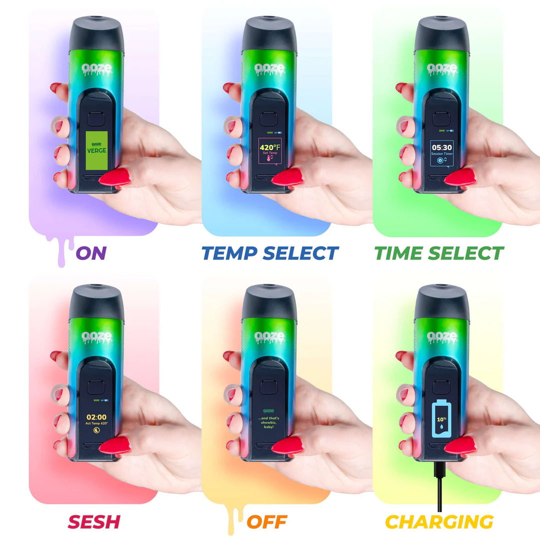 Ooze Verge Dry Herb Vaporizer