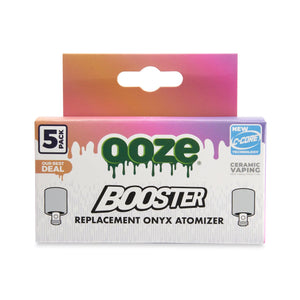 Ooze Booster Onyx Atomizers - 5pk
