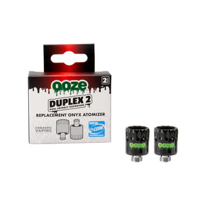 Ooze Duplex 2 Replacement Onyx Atomizer 2-Pack