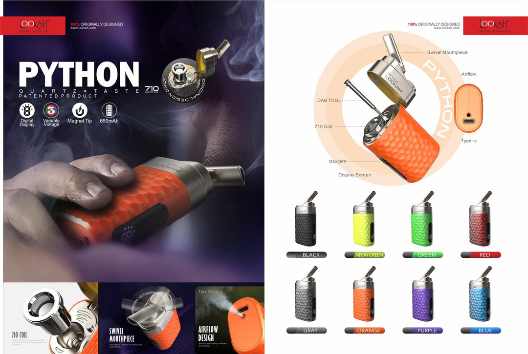 Lookah Python Concentrate Vaporizer