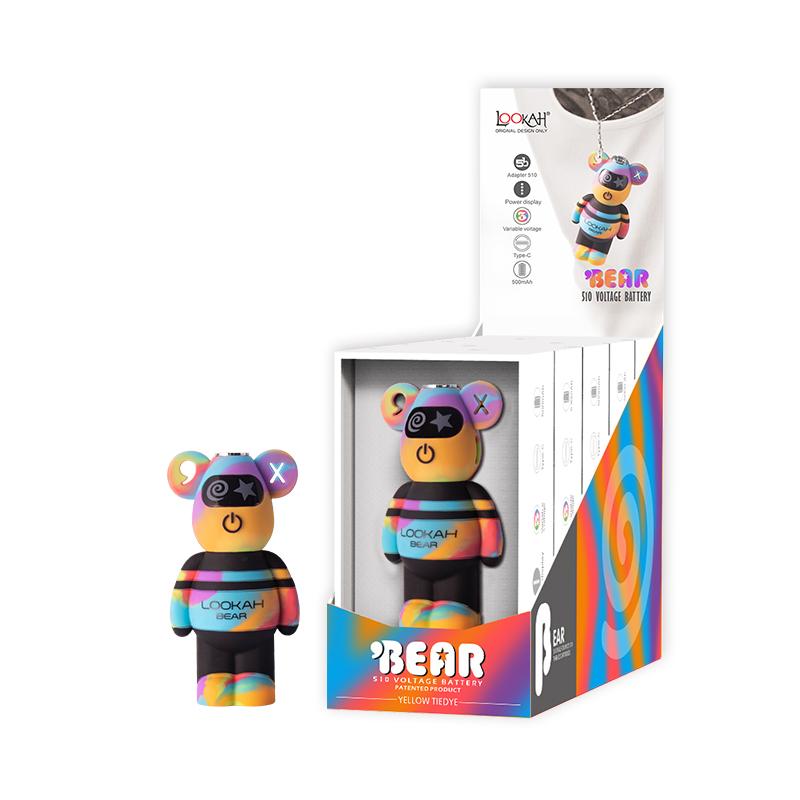 Lookah Bear 500mAh Variable Voltage 510 Battery - Limited Edition Colo True Wholesale Lookah Bear 500mAh Variable Voltage 510 Battery - Limited Edition Colo True Wholesale