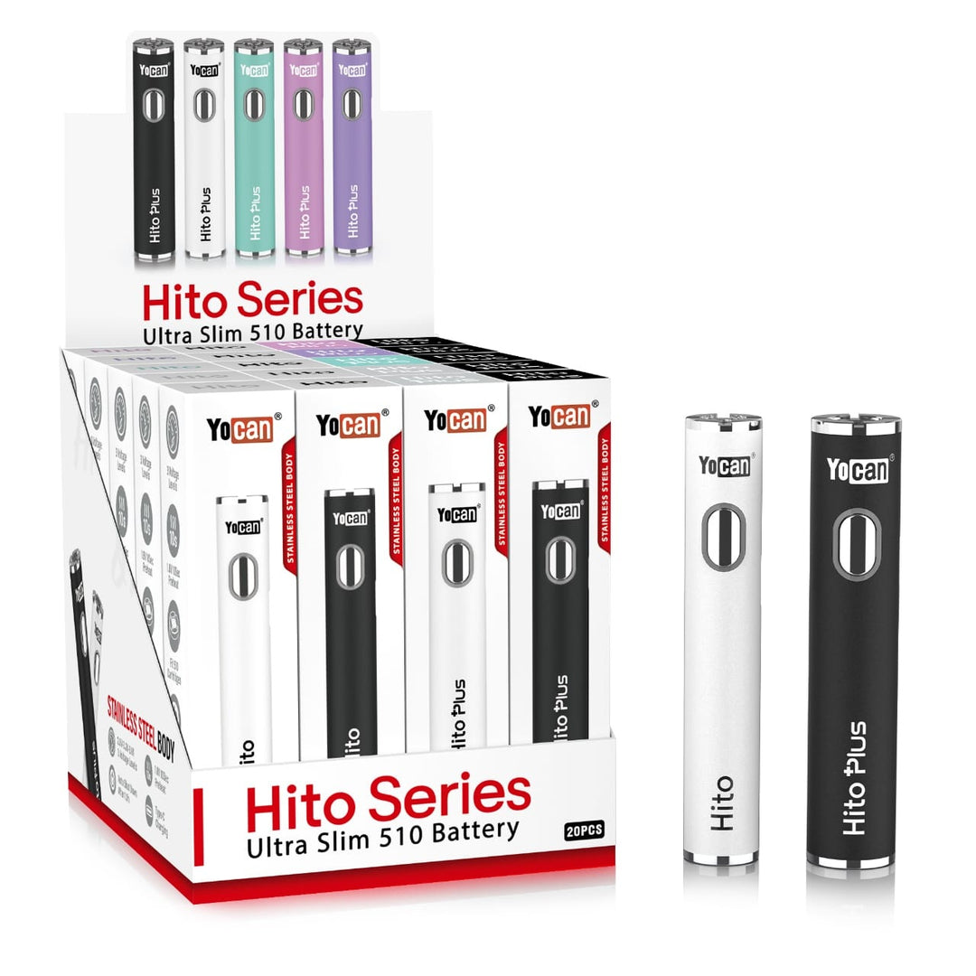 Yocan HITO & HITO+ 510 Thread Battery - POP of 20