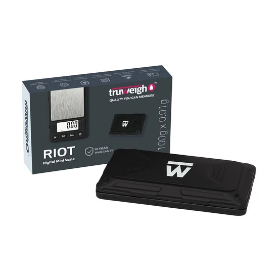 Truweigh Riot Scale - 100g x 0.01g - Black