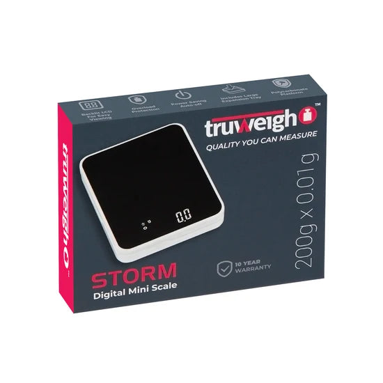 Truweigh Storm Mini Scale 200G X 0.01G / White