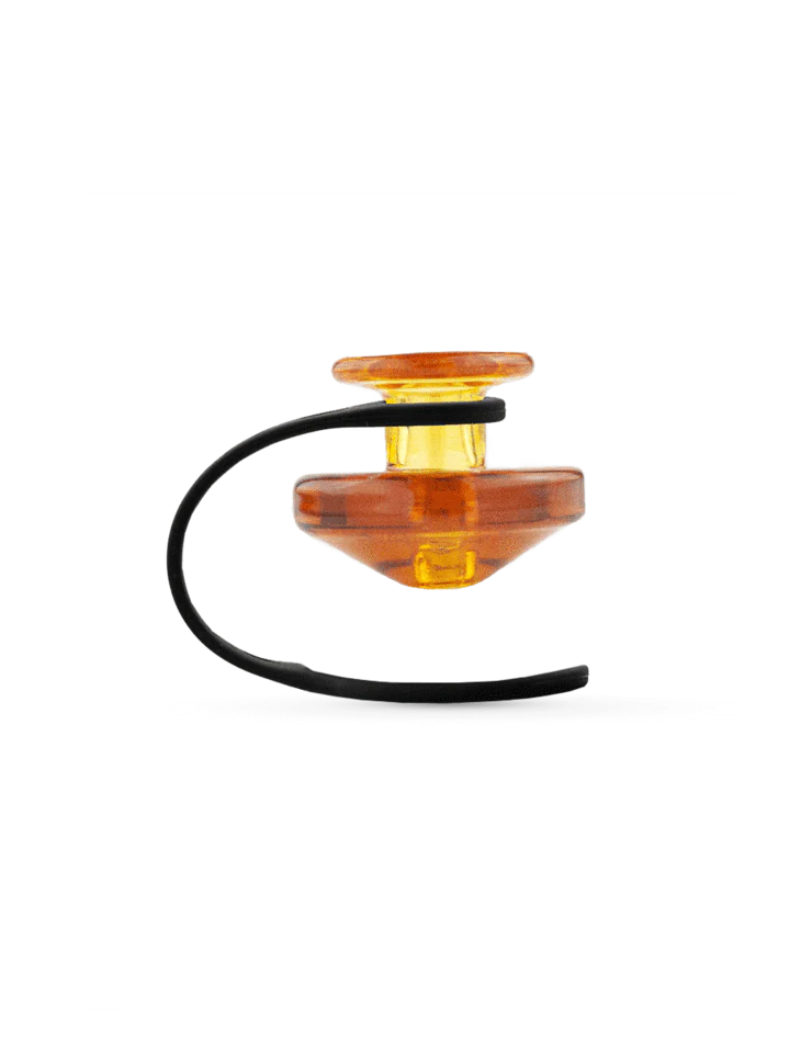 Puffco Peak Carb Cap & Tether - Yellow