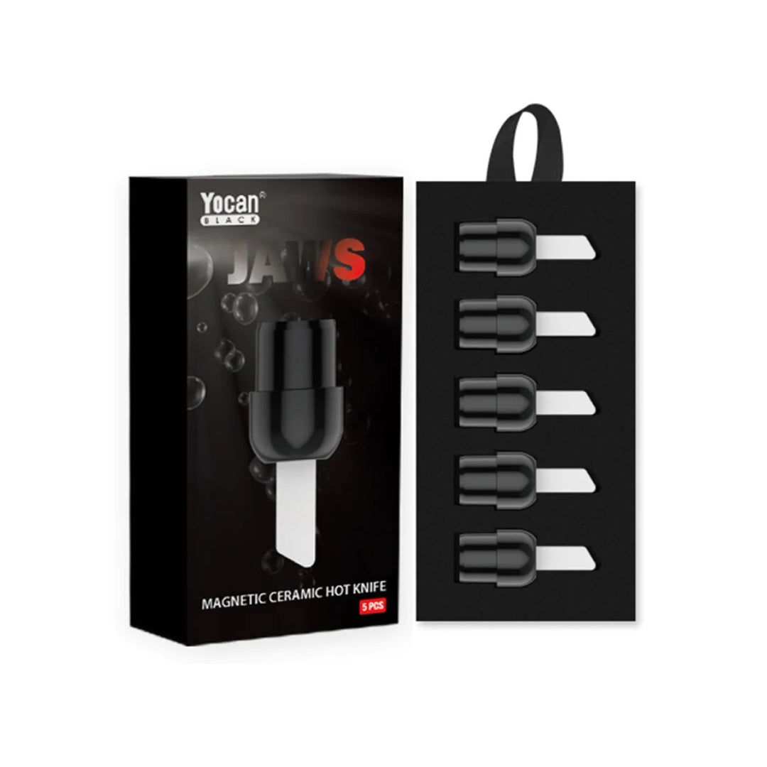 Yocan Black JAWS Replacement Magnetic Ceramic Hot Knife - Pack of 5