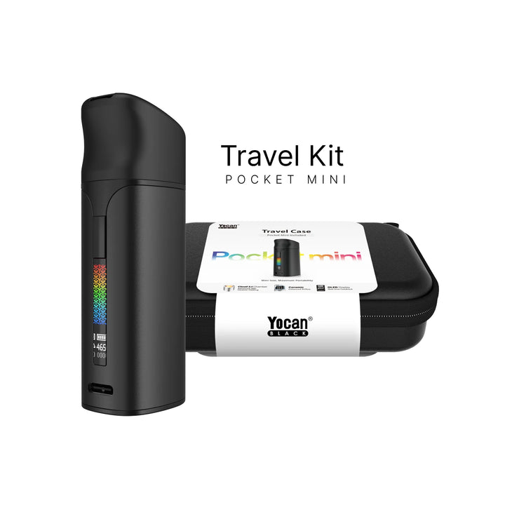 Yocan Black Pocket Mini Full Travel Kit