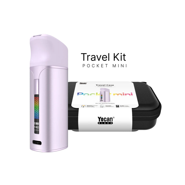 Yocan Black Pocket Mini Full Travel Kit