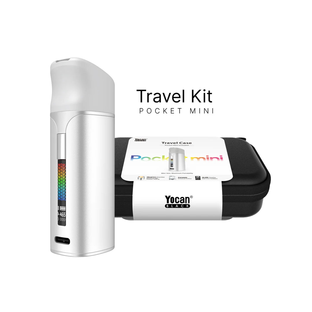 Yocan Black Pocket Mini Full Travel Kit