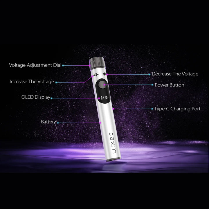 Yocan Lux 2.0 Dab Pen Battery - Box of 15