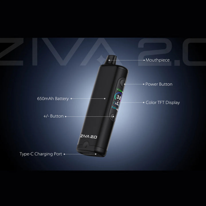 Yocan Ziva 2.0 - 510 Battery w/ Auto Mode