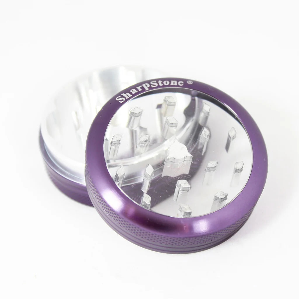 Sharpstone 2.2" 2 Piece Glass Top Grinder