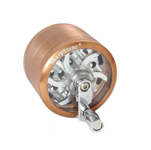 Sharpstone 3.0" 4 Piece Reeling Handle Grinder