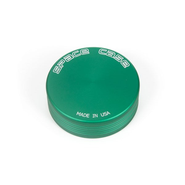 Space Case Medium 2.5" 2 Piece Grinder - Green - NEW OLD STOCK