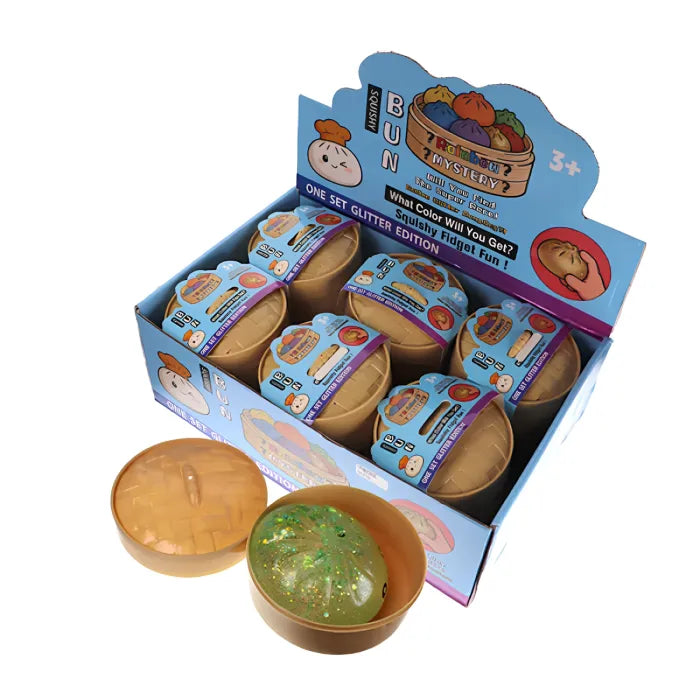 Squishy Ultra Soft Dumpling Toy - 12 Pack