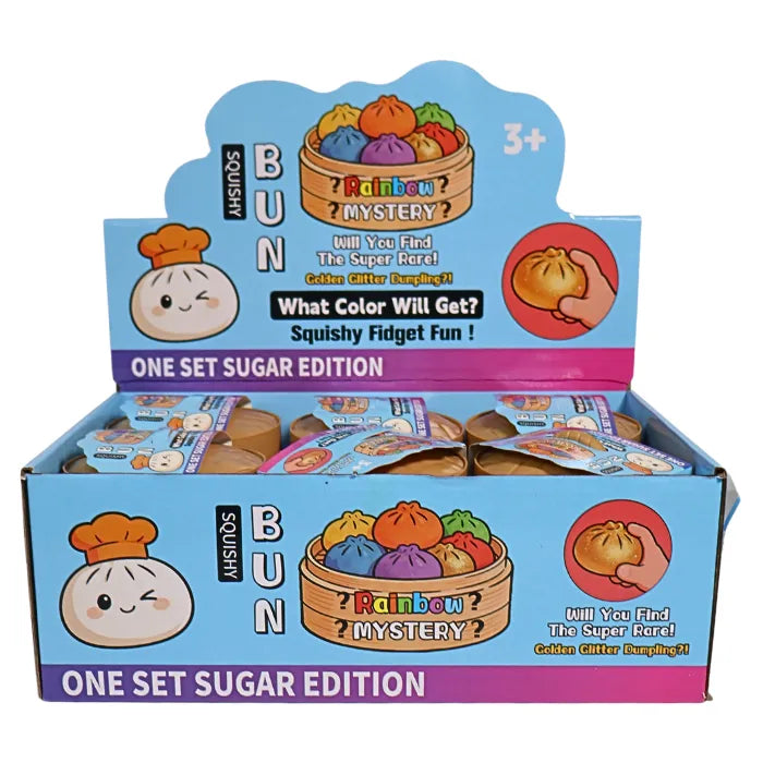 Squishy Ultra Soft Dumpling Toy - 12 Pack