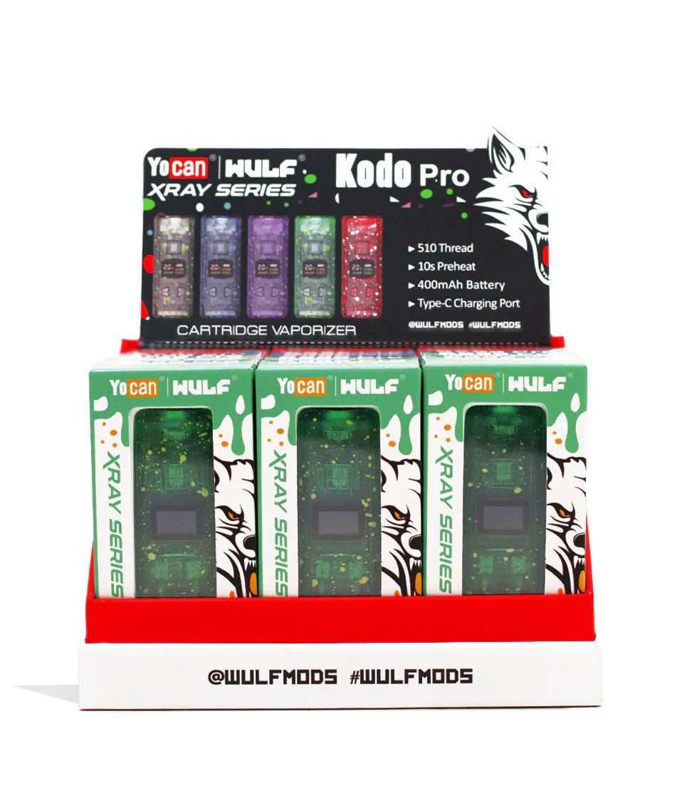 Wulf Mods X-Ray Series Kodo Pro 510 Voltage Battery 15pk Display