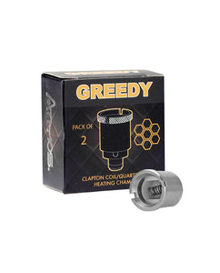 Atmos Greedy Chamber Clapton Coil - 2 Pack