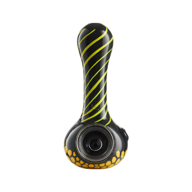 Eyce ORAFLEX Spoon Pipe - Honeycomb Pattern - POP of 10