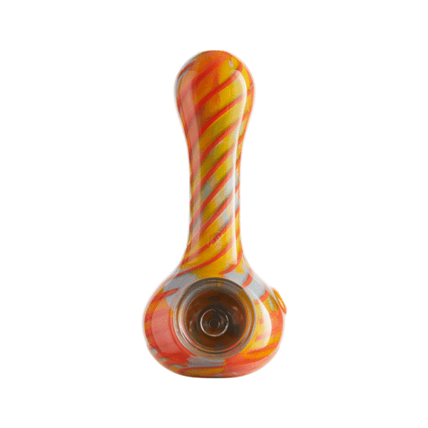 Eyce ORAFLEX Spoon Pipe - Spiral Pattern - POP of 10
