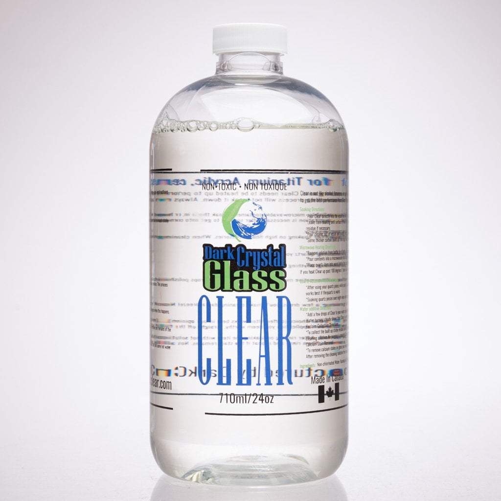 Dark Crystal Glass and Quartz Natural Cleaner - 710ML Case - 12 Bottles