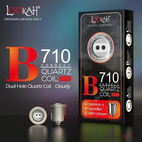 Lookah 710 Quartz Coils - Type A, B, & C