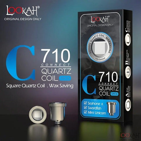 Lookah 710 Quartz Coils - Type A, B, & C