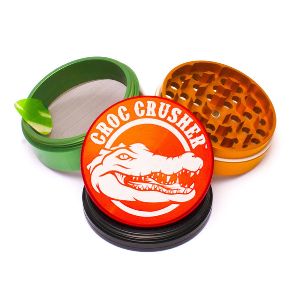 Croc Crusher 3.5" 4 Piece Grinder - Tall Version