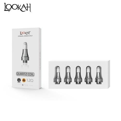 Lookah Seahorse Pro Nectar Collector Replacement Tips Quartz - 5 Pack (Type I)