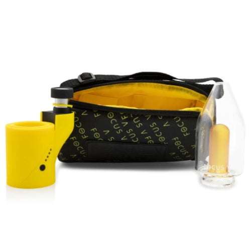 Carta Vape Rig - Laser Edition - Yellow & Orange