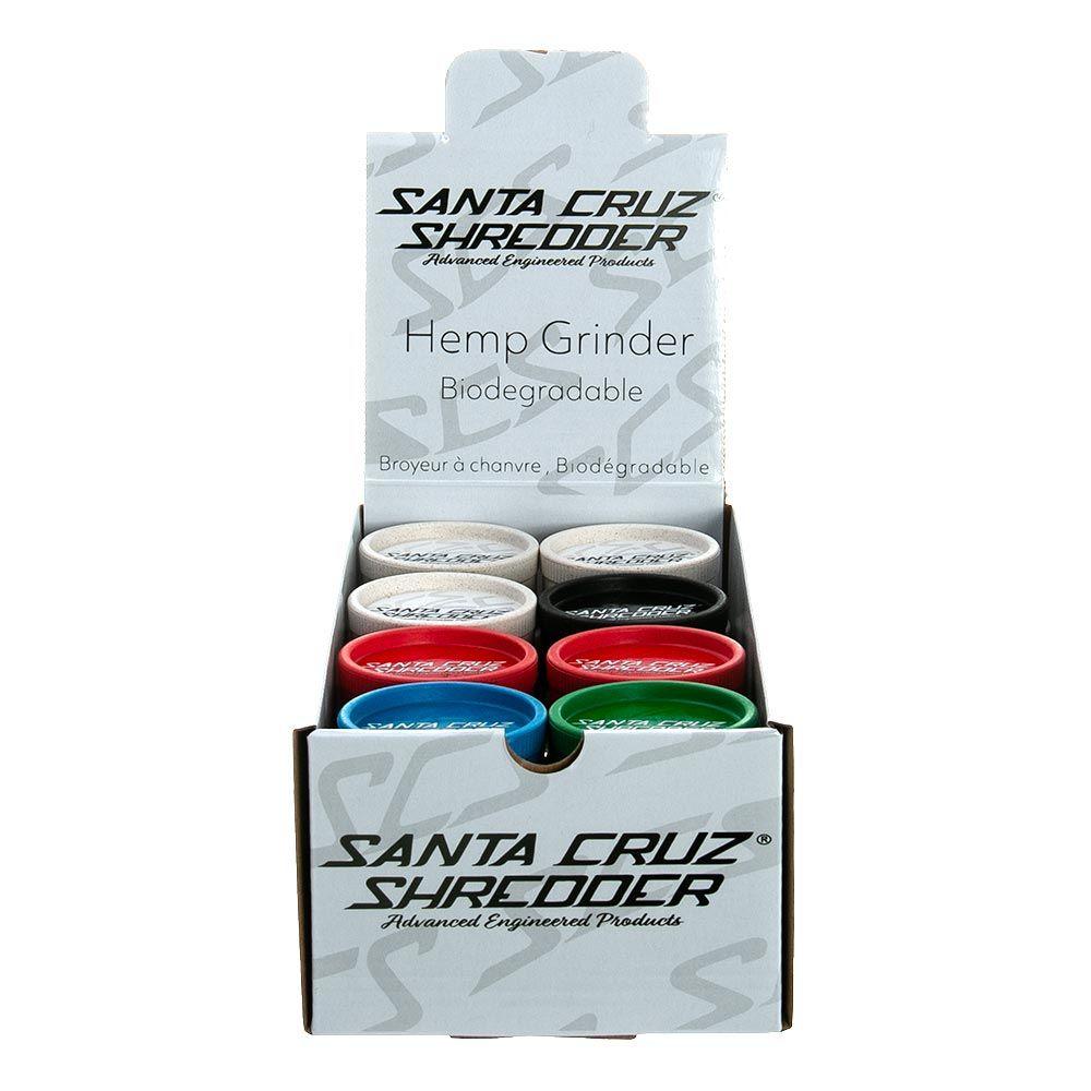 Santa Cruz Shredder All Hemp 3 Piece Grinders (Mixed x16)
