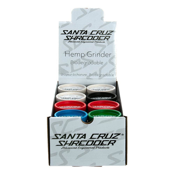 Santa Cruz Shredder All Hemp 2 Piece Grinders (Mixed x24)