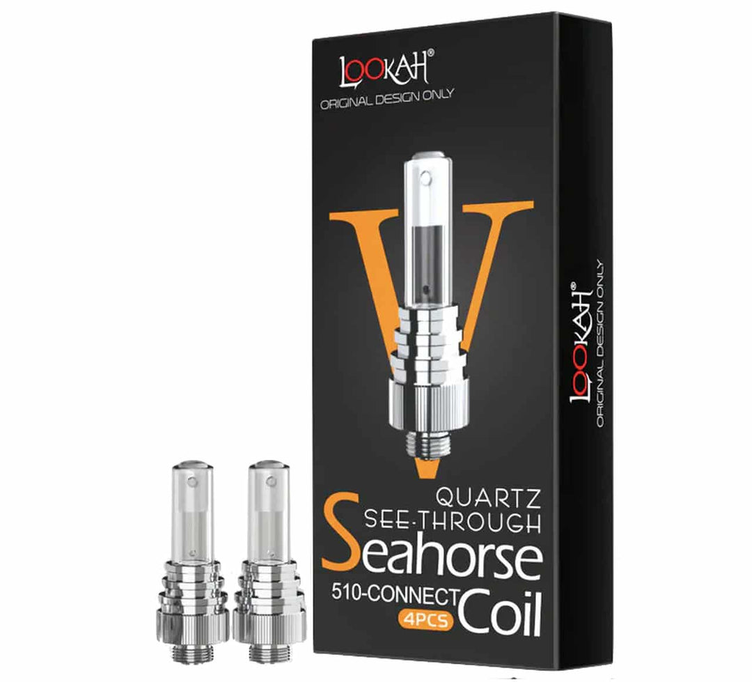 Lookah Seahorse Quartz See-Through - 4 Pack (Type V)